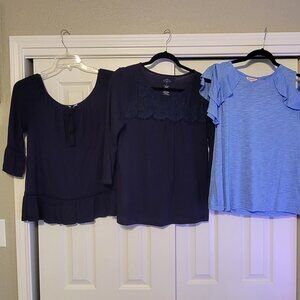 3 Tops Size M Juicy Couture, westbound, St John's Bay